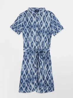 Robe Femme Imprimés Bleus ETIELROB