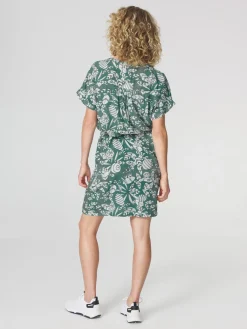 Robe Femme Imprimés Exclusifs TBS Vert JANIEROB