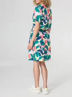 Robe Femme Imprimés Exclusif TBS Vert AGLEAROB