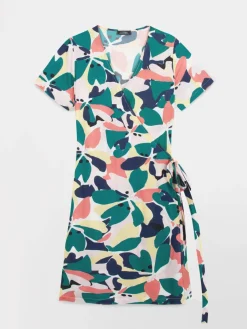 Robe Femme Imprimés Exclusif TBS Vert AGLEAROB