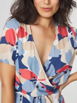 Robe Femme Imprimés Exclusif TBS Bleu AGLEAROB