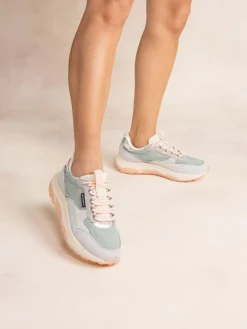 Running femme argile et peche JAZONNE