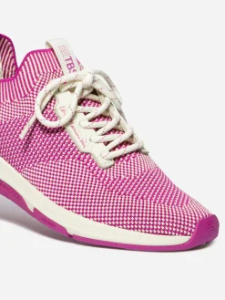 Running femme fuschia et creme JELLINA