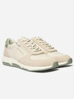 Running femme python blanc et argile JAZAZIP