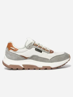 Running homme creme et canelle JONASSE