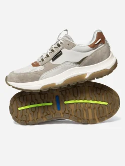 Running homme gris clair et olive JONASSE