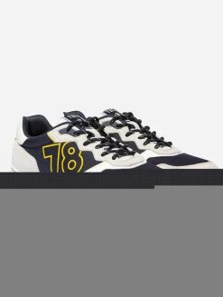 Running homme navy et blanc DJONBOT