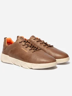 Runnings cuir grainé Marron JAZBARY
