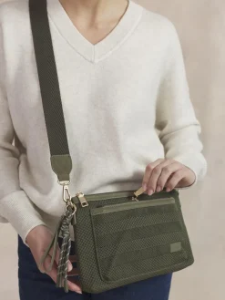 Sac Bandoulière Femme Knit Recyclé Lierre