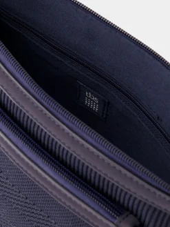 Sac Bandoulière Femme Knit Recyclé Marine