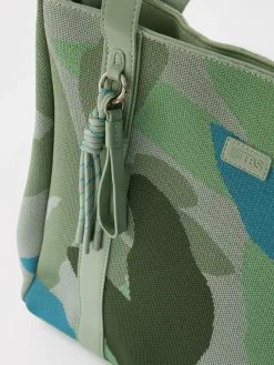 Sac cabas femme feuille argile JAZOVER
