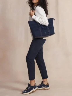Sac Cabas Femme Knit Recyclé Marine