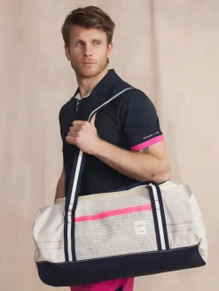 Sac de voyage mixte en Collaboration avec 727 Sailbags