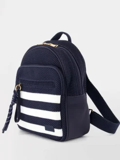 Sac à dos femme raye marine JAZABAG