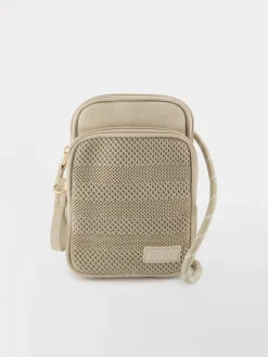 Sacoche Femme Knit recyclé Taupe