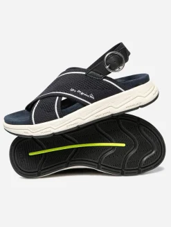 Sandales compensées femme baltic fonce LAIHONA