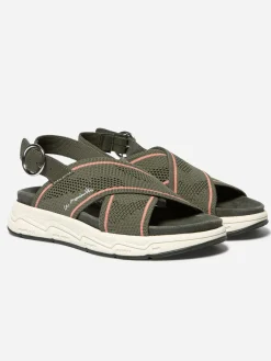 Sandales compensées femme cactus LAIHONA