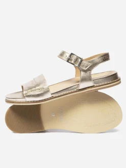 Sandales plates femme bronze MASILIA