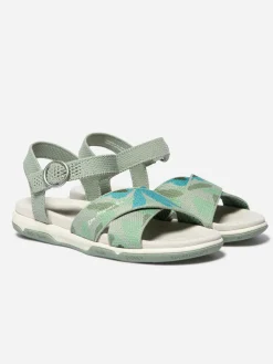 Sandales plates femme feuille argile CELINEA