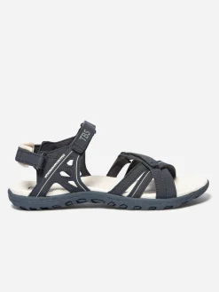 Sandales plates femme navy TREKKER