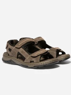 Sandales plates homme ecorce JOHALIN
