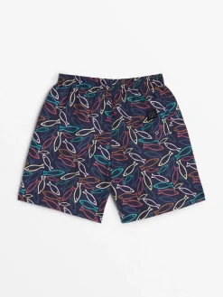 Short de Bain Fabriquée En France Multi Couleur