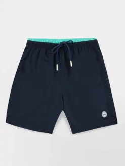 Short De Bain Homme Fabriqué en France Marine