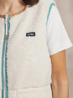 Sweat femme ecru WILDASAN