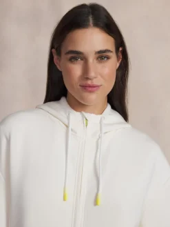 Sweat femme greige GLORIZIP