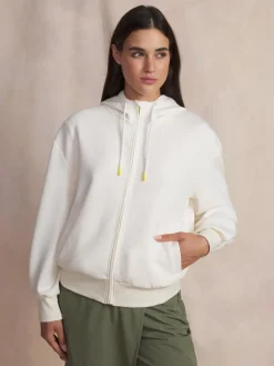 Sweat femme greige GLORIZIP