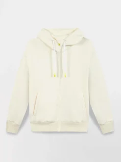 Sweat femme greige GLORIZIP
