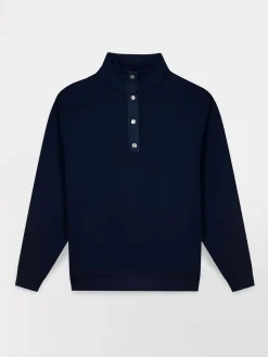 Sweat femme navy ESLYNCAM