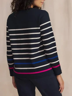 Sweat Marine Manches Longues Bleu LUISARON