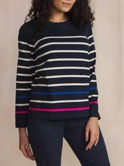 Sweat Marine Manches Longues Bleu LUISARON