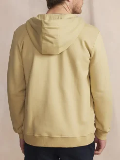 Sweat zippé Manches Longues Beige JULINZIP