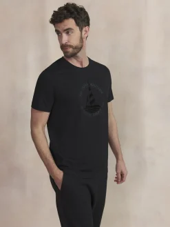 Tee Maille Homme Noir BRIANTEE