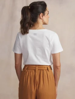 Tee-shirt en maille femme arctique SABBATEE