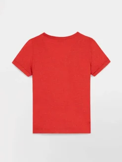 Tee-shirt en maille femme hibiscus ADINATEE