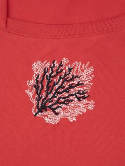 Tee-shirt en maille femme hibiscus NAMIATEE