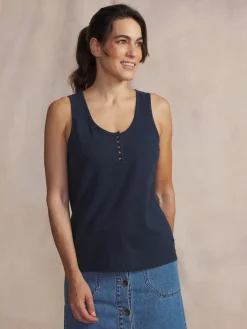 Tee-shirt en maille femme navy ROMMYDEB