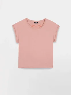 Tee-shirt en maille femme orchidee MAHIATEE