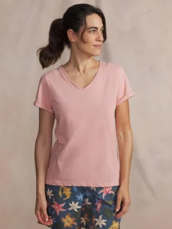 Tee-shirt en maille femme orchidee ADINATEE