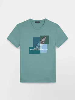 Tee-shirt en maille homme mangrove GREIGTEE