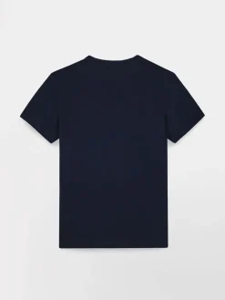 Tee-shirt en maille homme navy KERANTEE