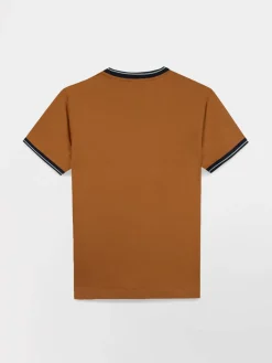 Tee-shirt en maille homme teck DARELTEE