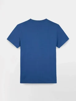 Tee shirt homme bleu SELSOTEE