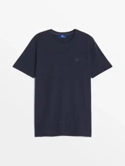 Tee-Shirt Homme Coton Recyclé Marine PIERETEE