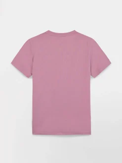 Tee Shirt Pivoine Manches Courtes Rouge MELBATEE