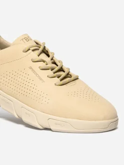 Tennis en cuir homme sable JAZAIRY