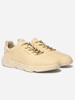 Tennis en cuir homme sable JAZAIRY